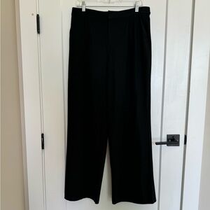 Vuori wide-leg pleated pants